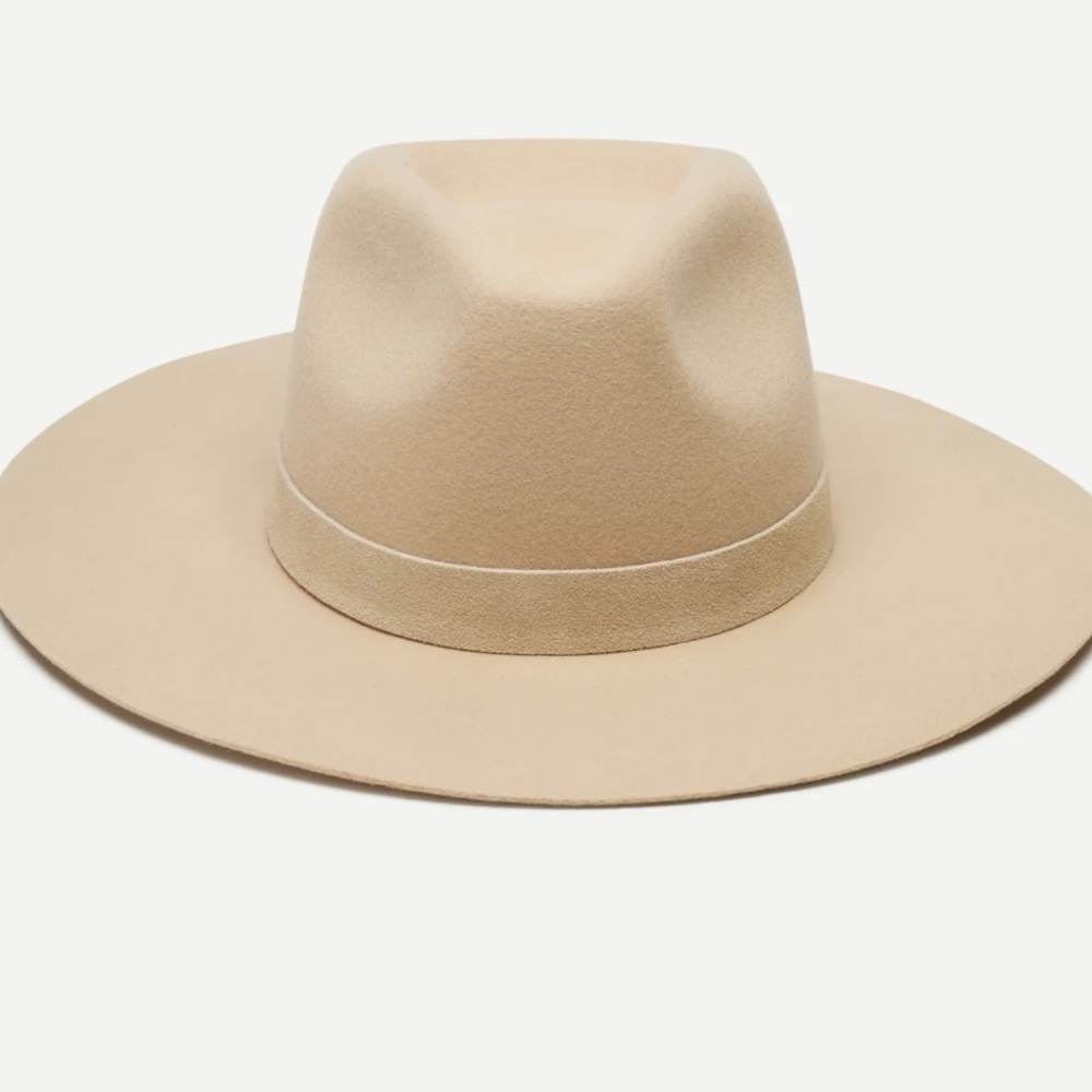 Wyeth by Todd Magill Beige Wide Brim Hat